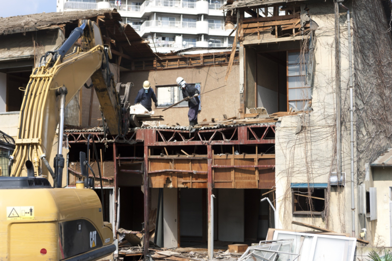 建築物解体 (3)